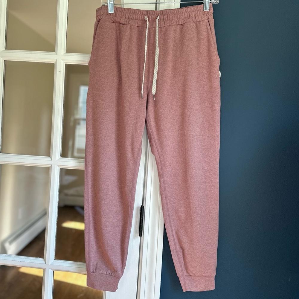 Vuori Blush Pink Joggers